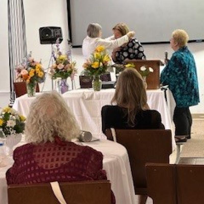 Induction Ceremony for Katie Pasquini Masopust into Quilters Hall of Fame