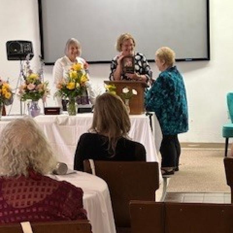 Induction Ceremony for Katie Pasquini Masopust into Quilters Hall of Fame